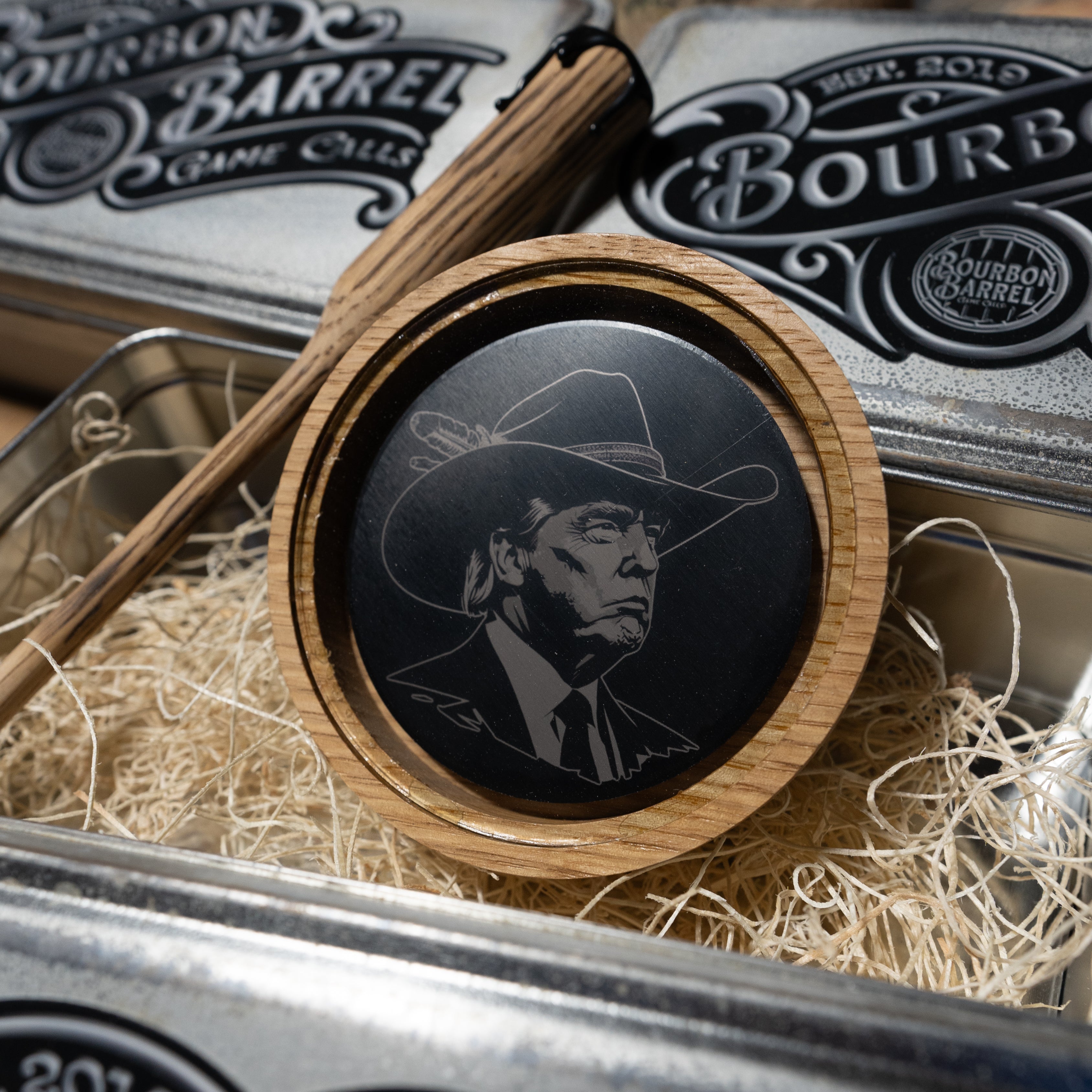The TRUMP Call - Bourbon Barrel Turkey Call