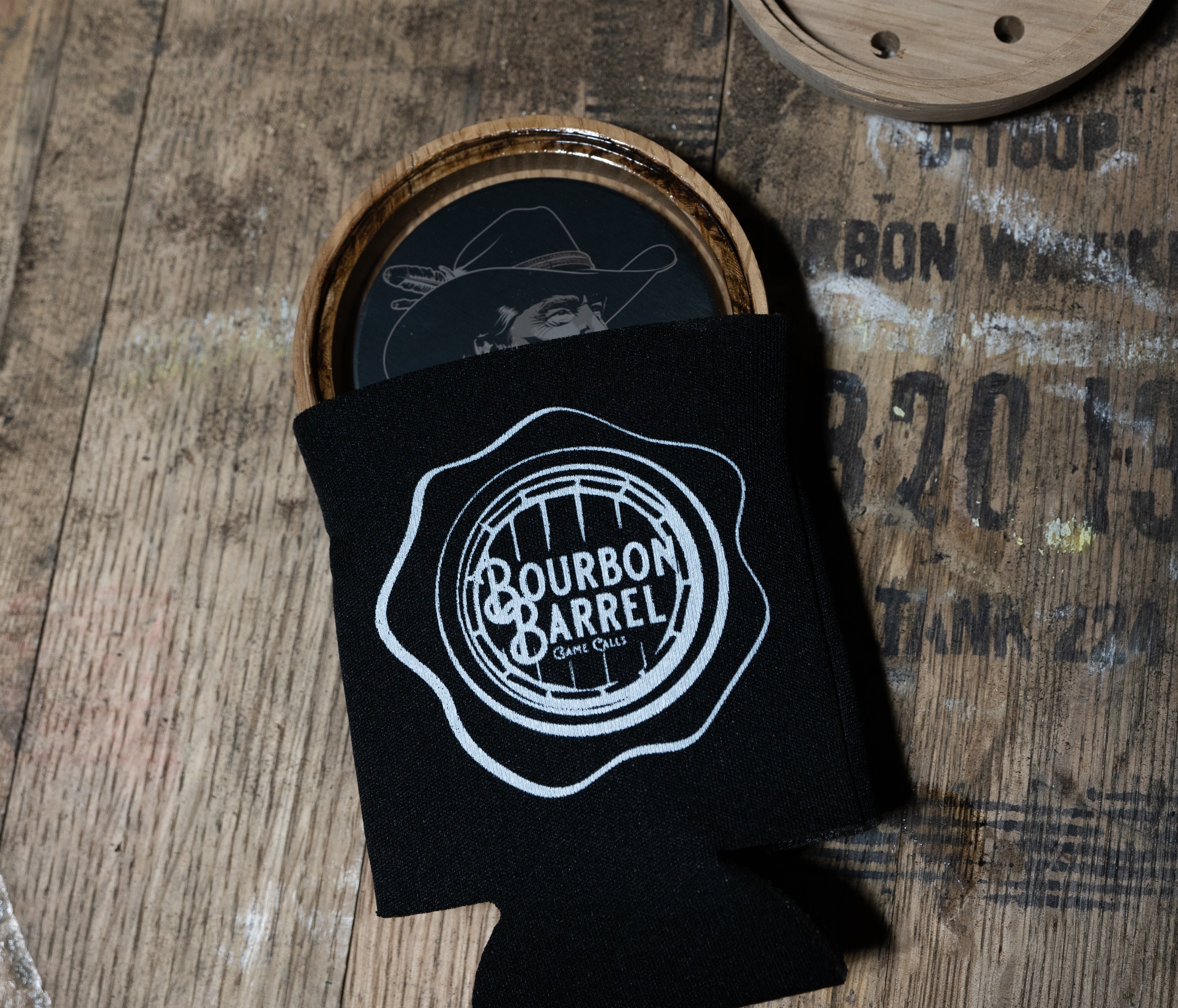 Bourbon Barrel Koozie