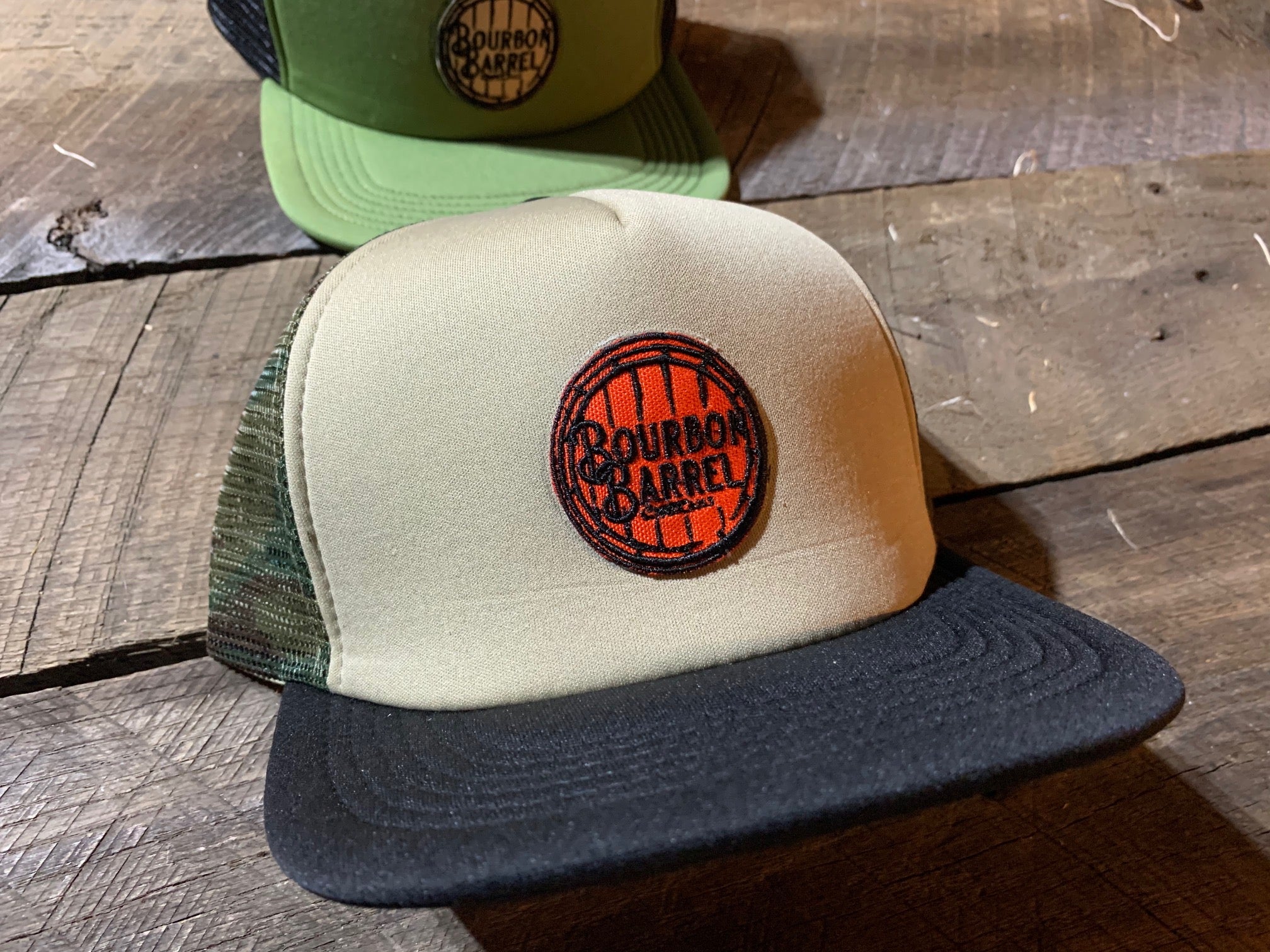 Foam Trucker Hat -  Black & Tan