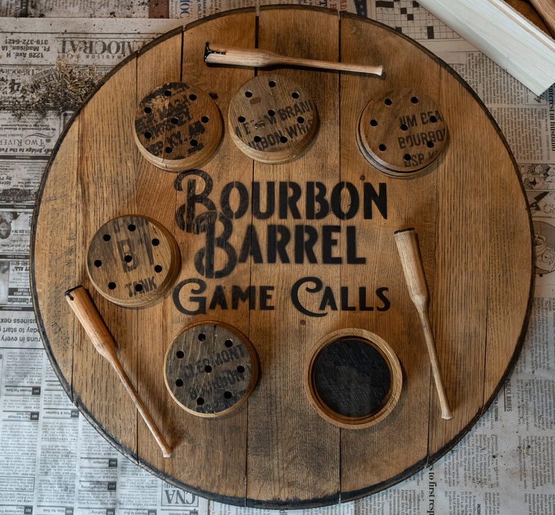 Branded Bourbon Barrel Turkey Call