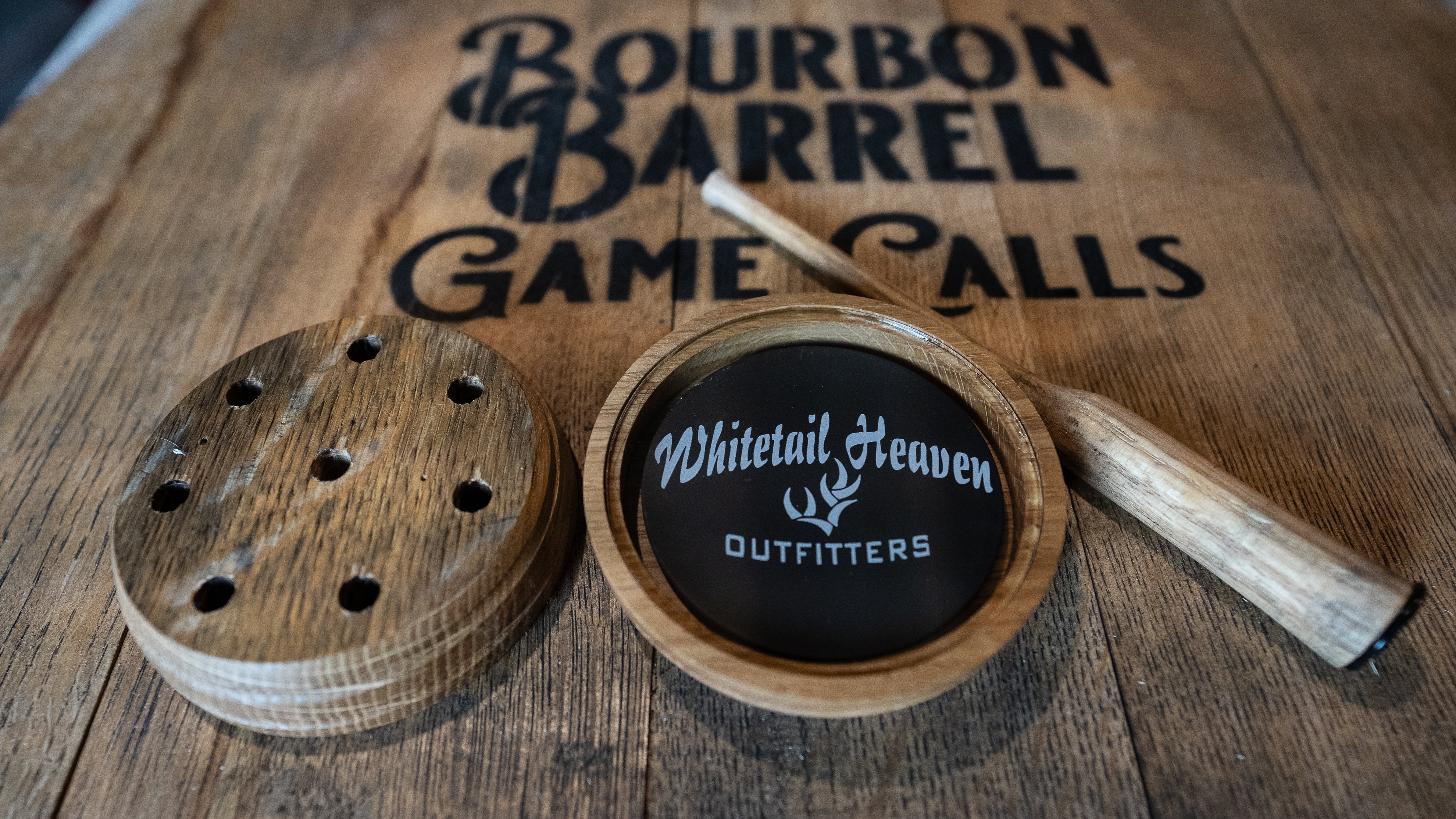 Custom Engraved Bourbon Barrel Turkey Call