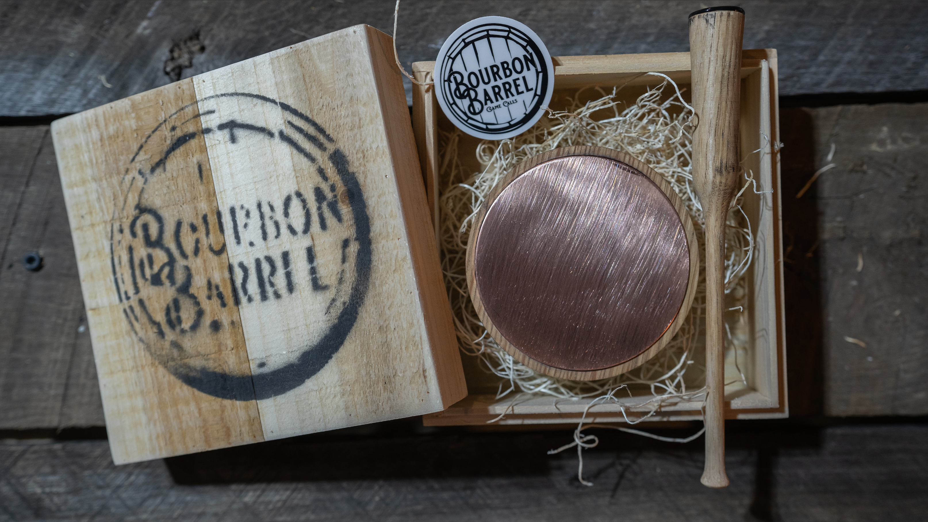 Copper Still Bourbon Barrel Turkey Call