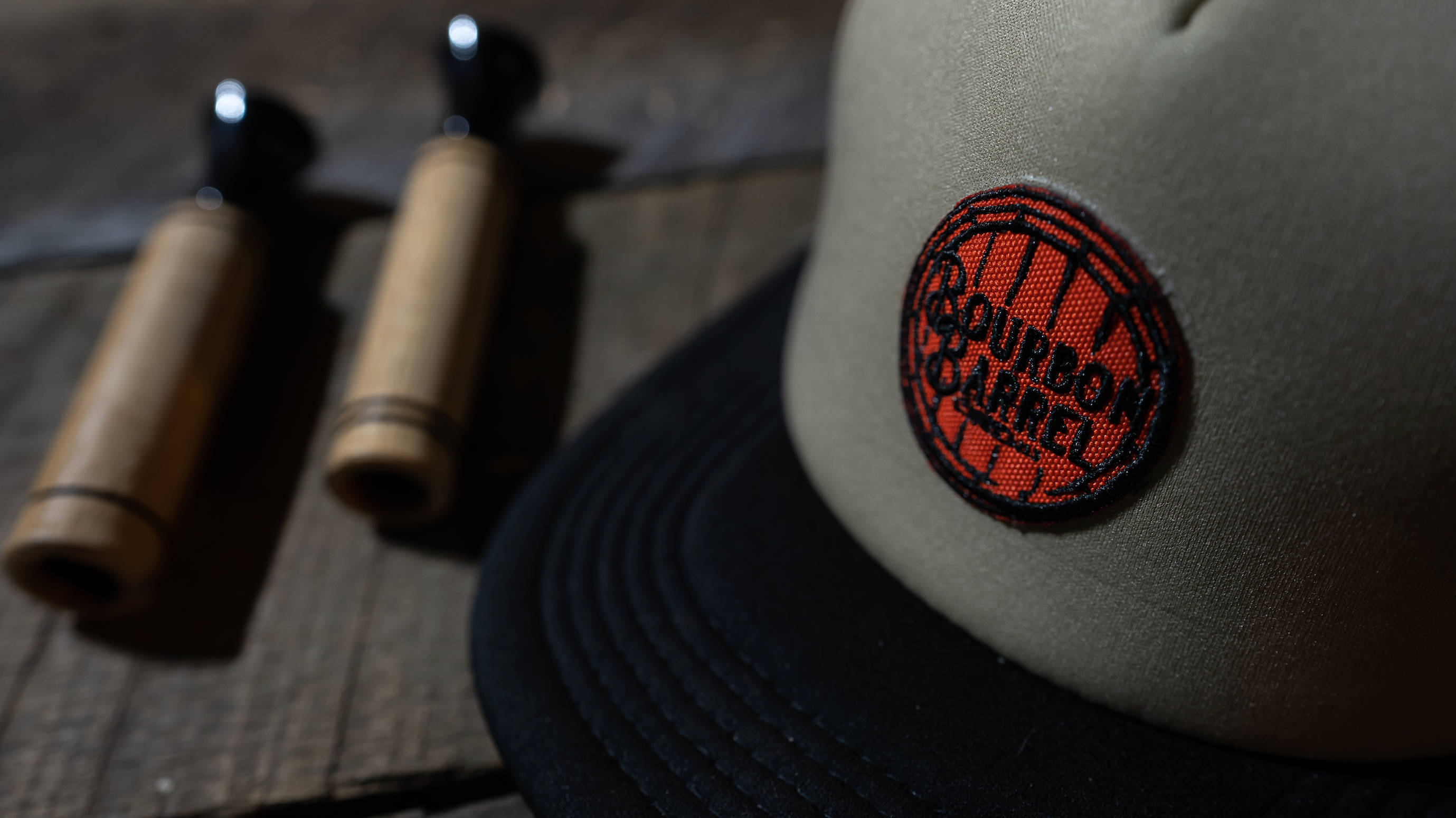 Foam Trucker Hat -  Black & Tan