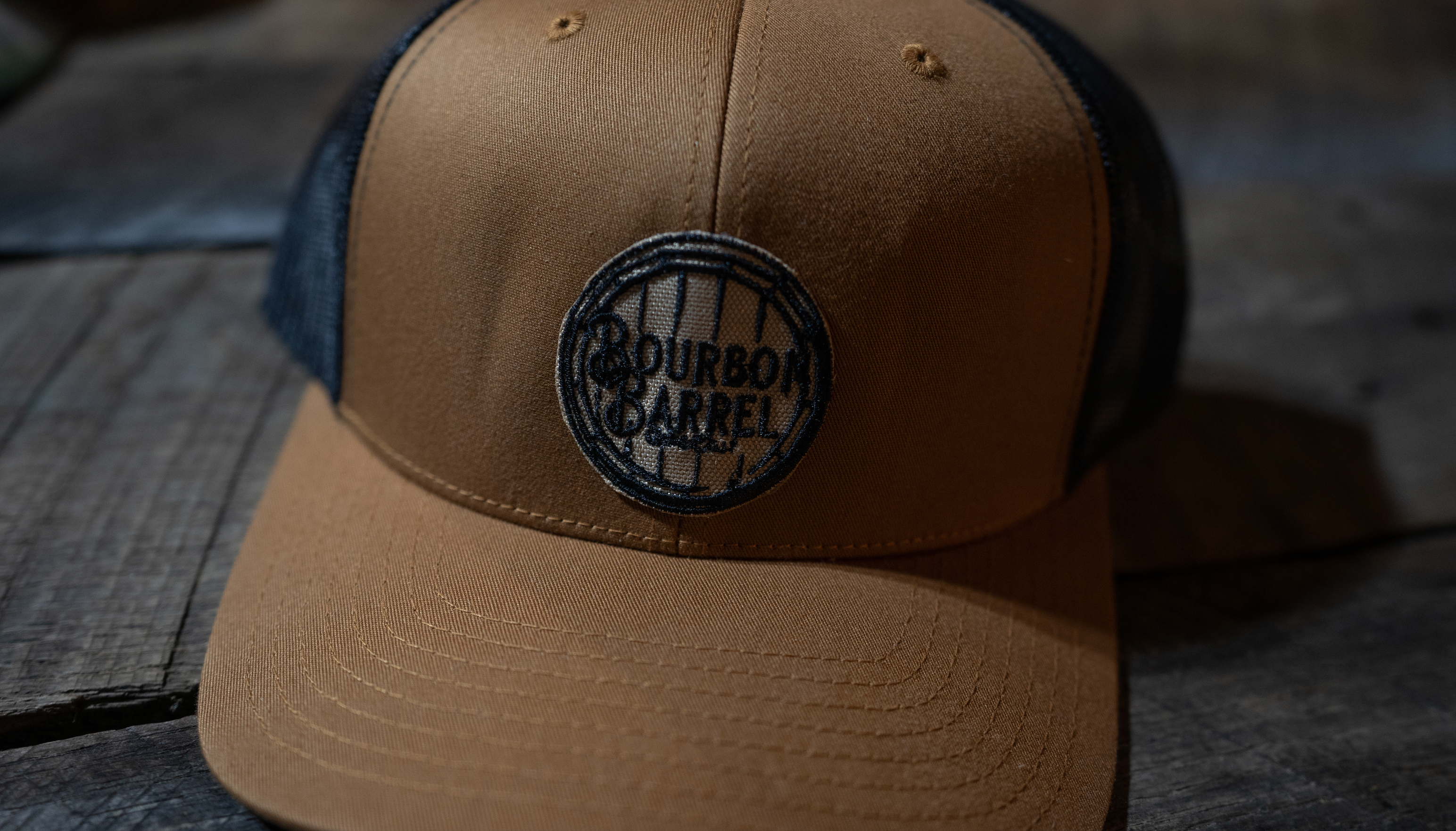 Classic Bourbon Barrel Hat - Brown