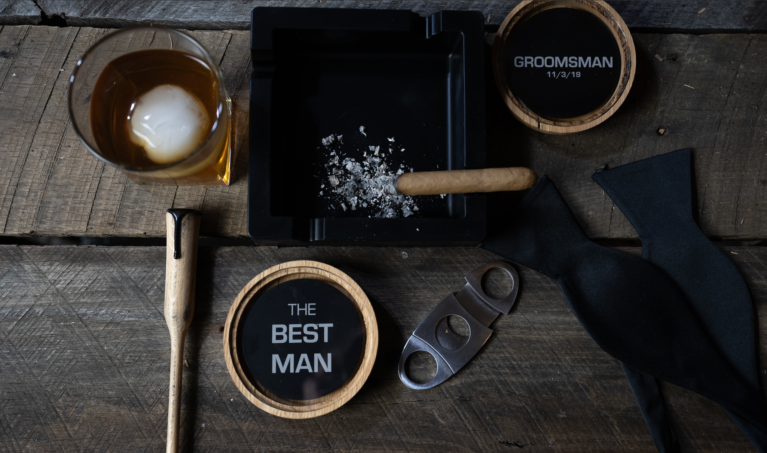 Bourbon Barrel Wedding Gift Collection