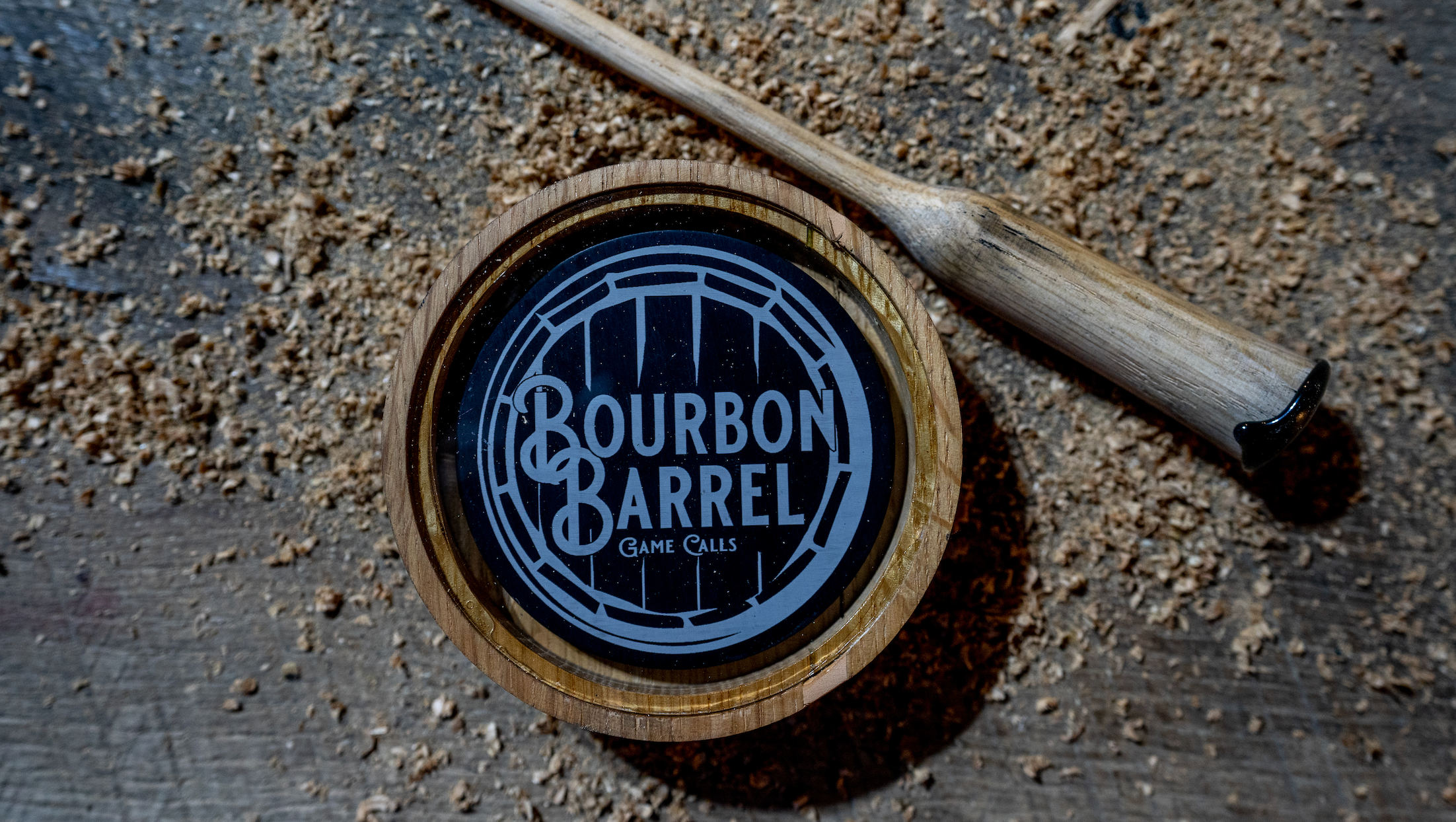 Classic Logo Crystal Bourbon Barrel Turkey Call