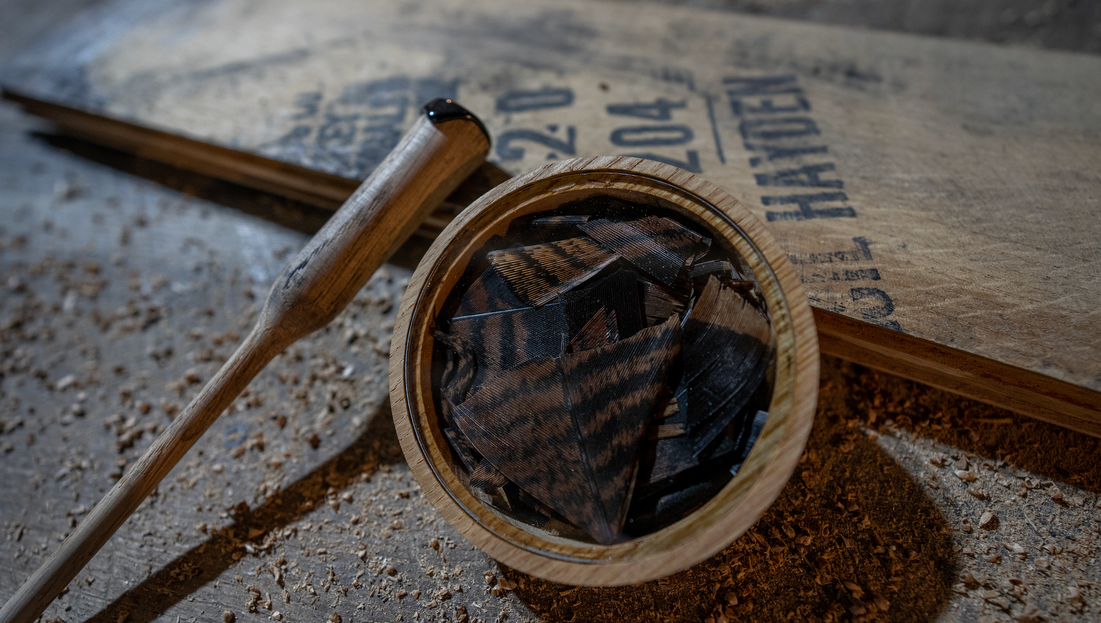 Birds of a Feather Bourbon Barrel Turkey Call