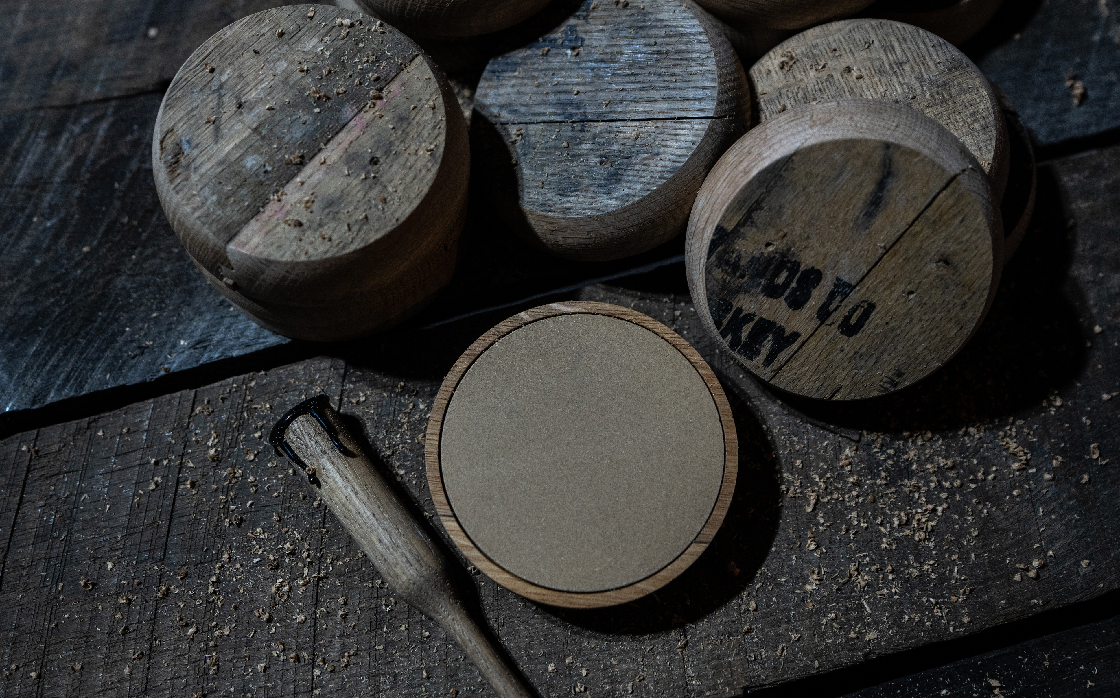 Ceramic Bourbon Barrel Turkey Call