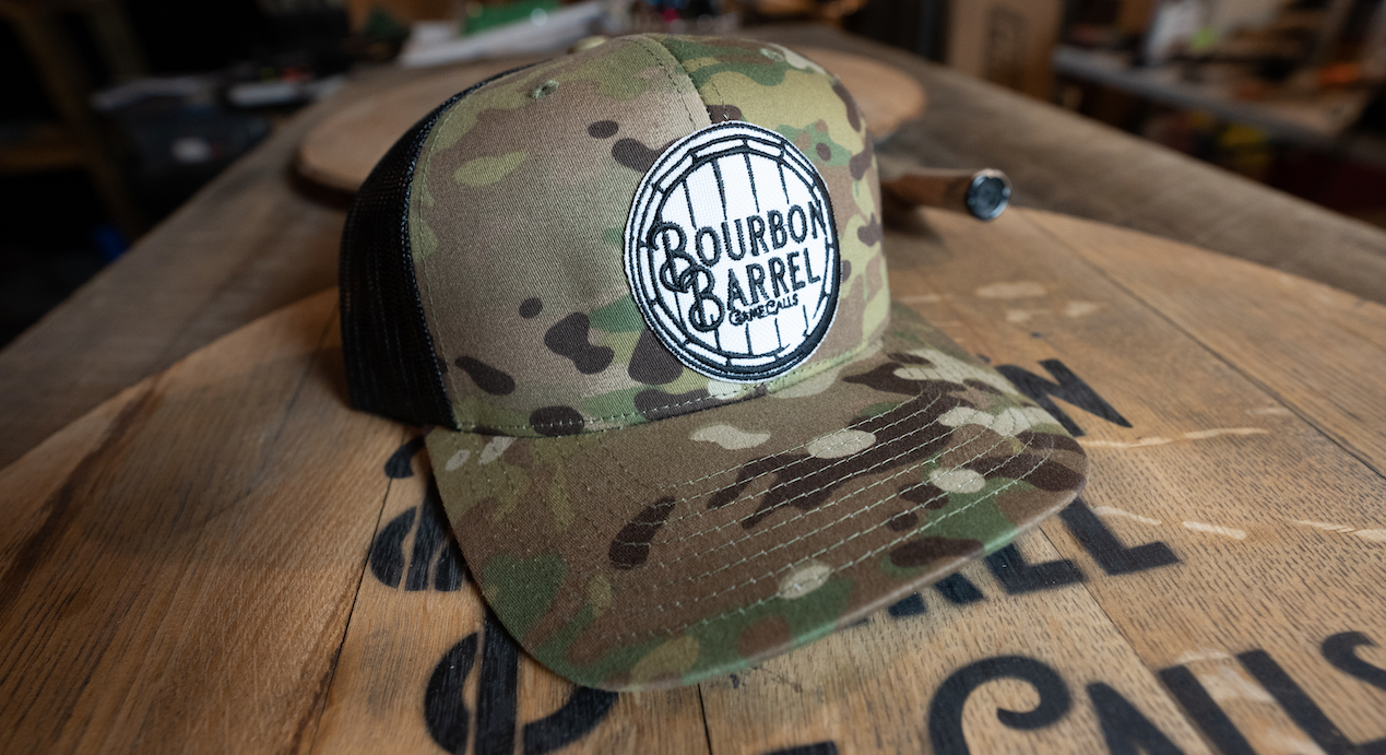 Charred Bourbon Barrel Hat - Multi-Cam