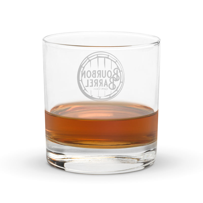 Bourbon Barrel Rocks glass